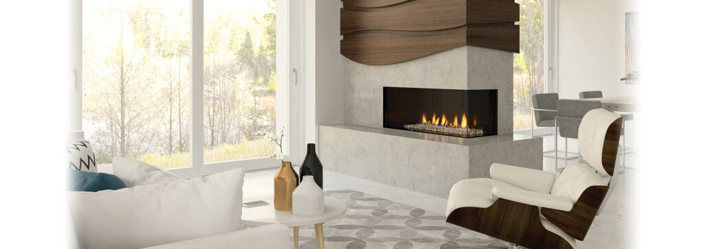 Regency Fireplace City Series Chicago corner 40RE - Australian Gas Log Fire