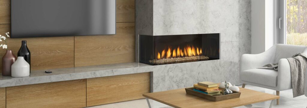 Regency Fireplace City Series Chicago corner 40LE - Australian Gas Log Fire