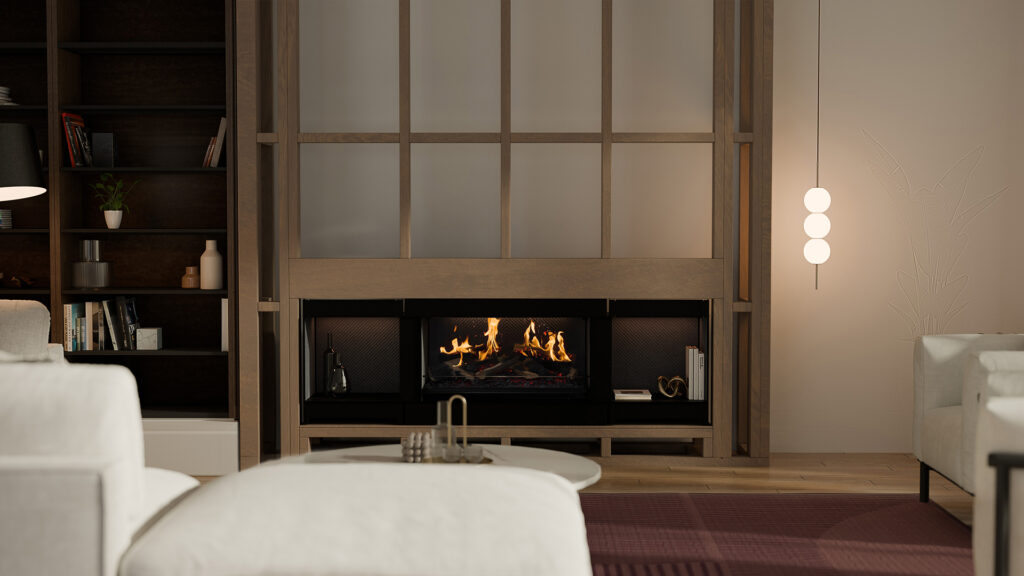 Escea LE Series LE800 - Australian Gas Log Fire