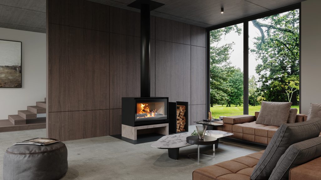 Escea TFS1000 - Australian Gas Log Fire